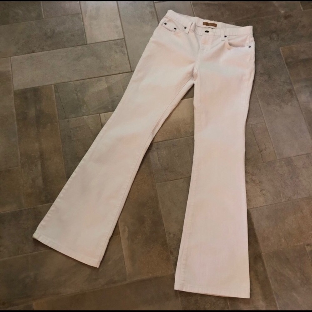 Tommy Hilfiger White Bootcut Jeans